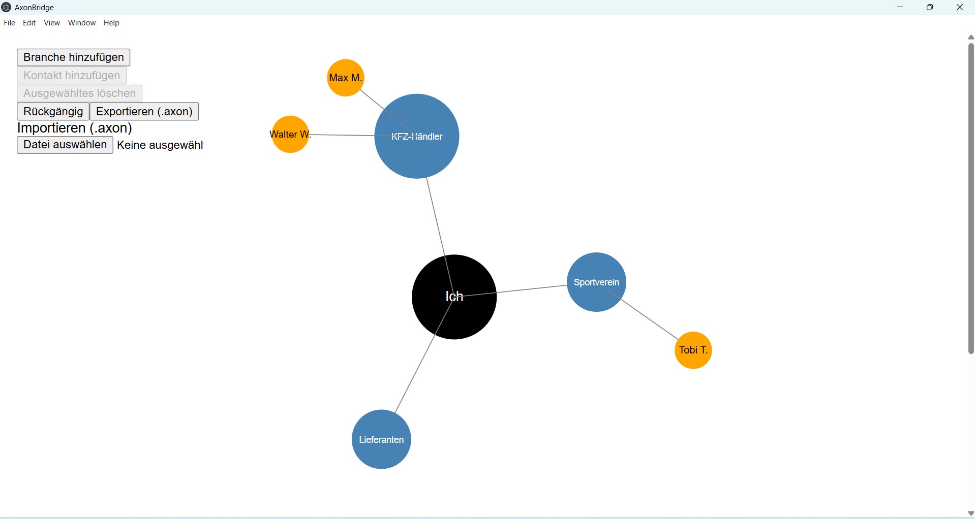 Axonbridge Screenshot